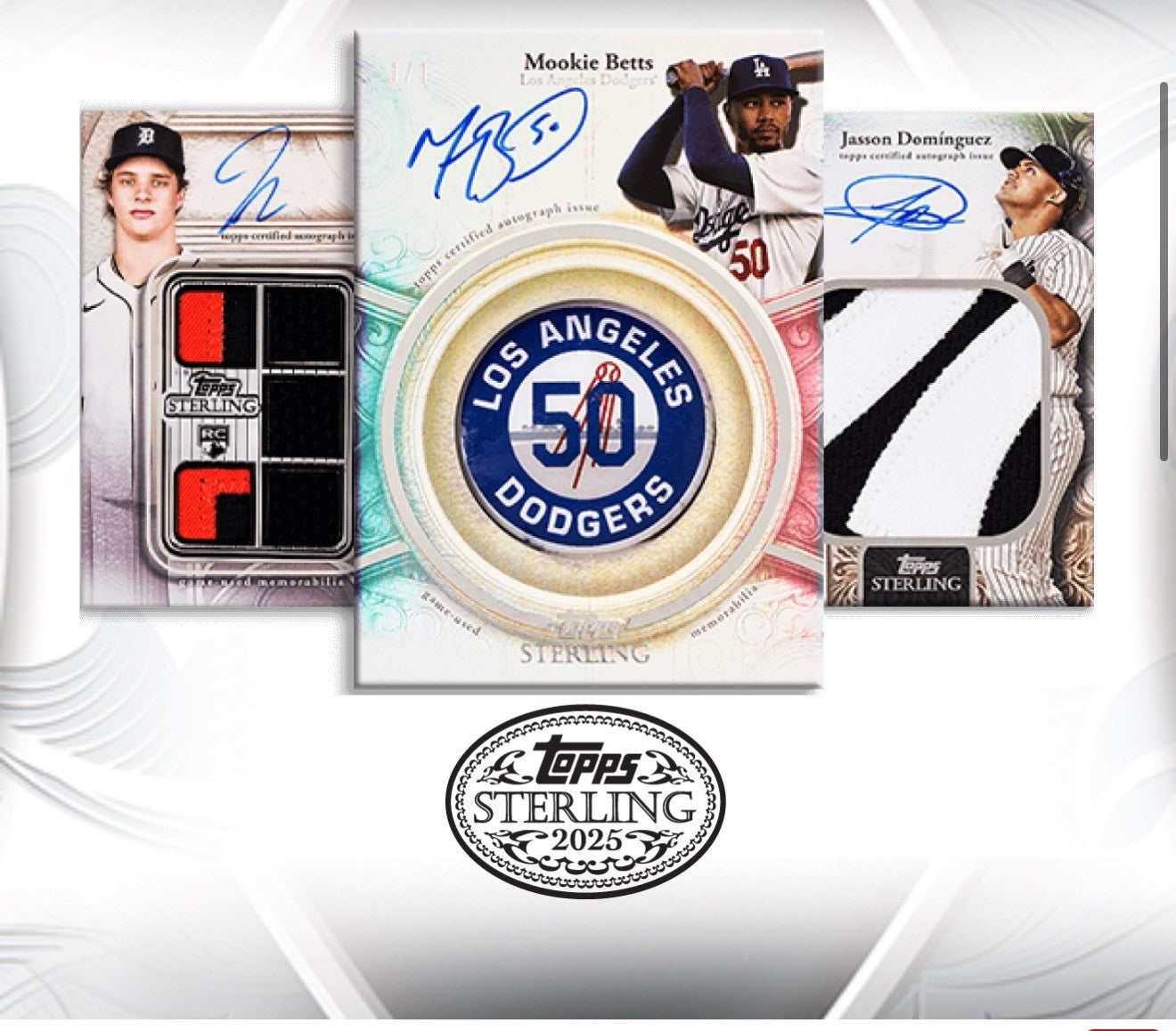 2025 Topps Sterling (Sealed Case; 4 Boxes)