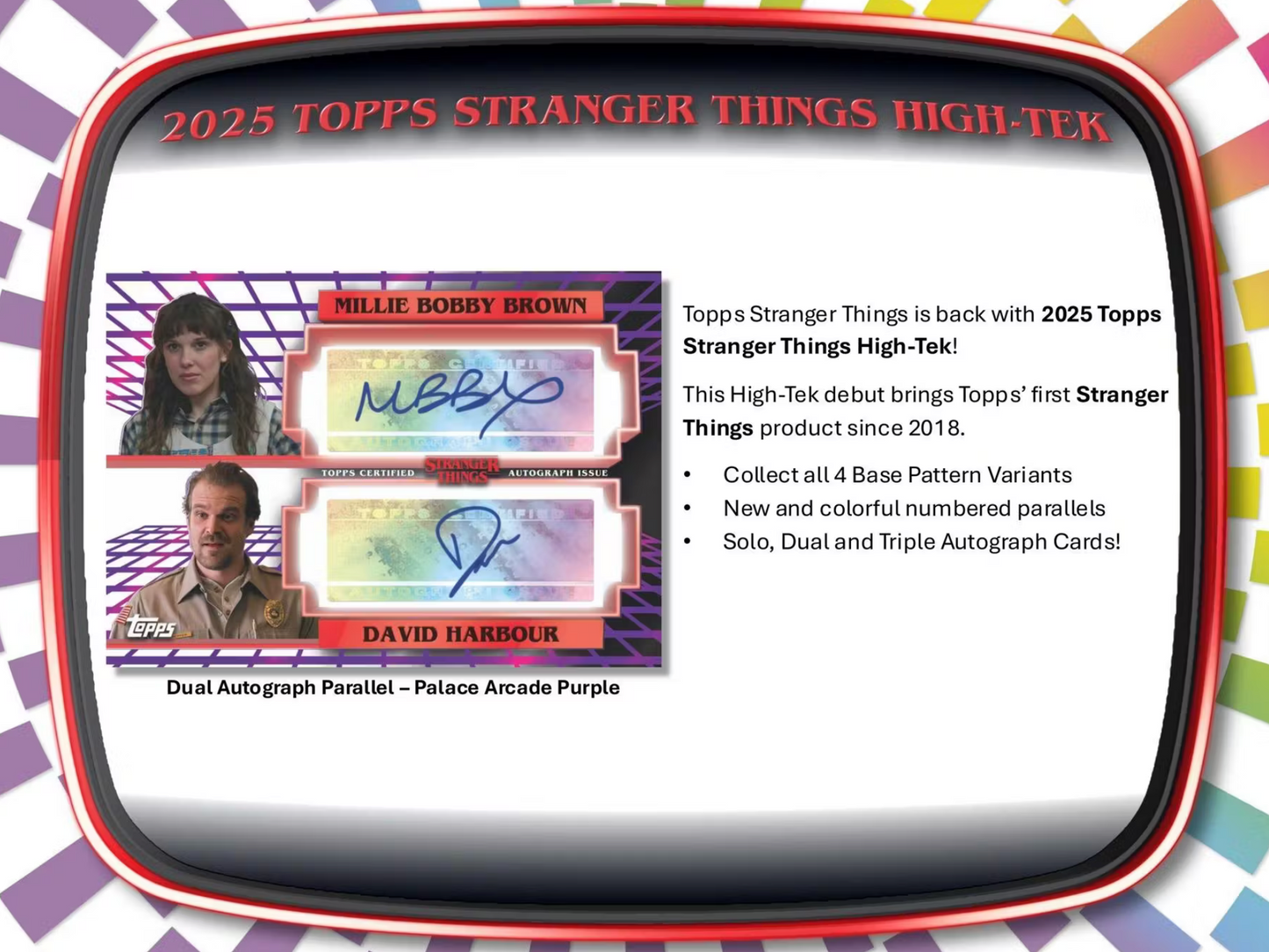 2025 Stranger Things Topps High-Tek 12 Box Sealed Case